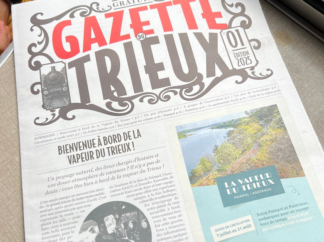 La Vapeur Du Trieux-Paimpol必去景点