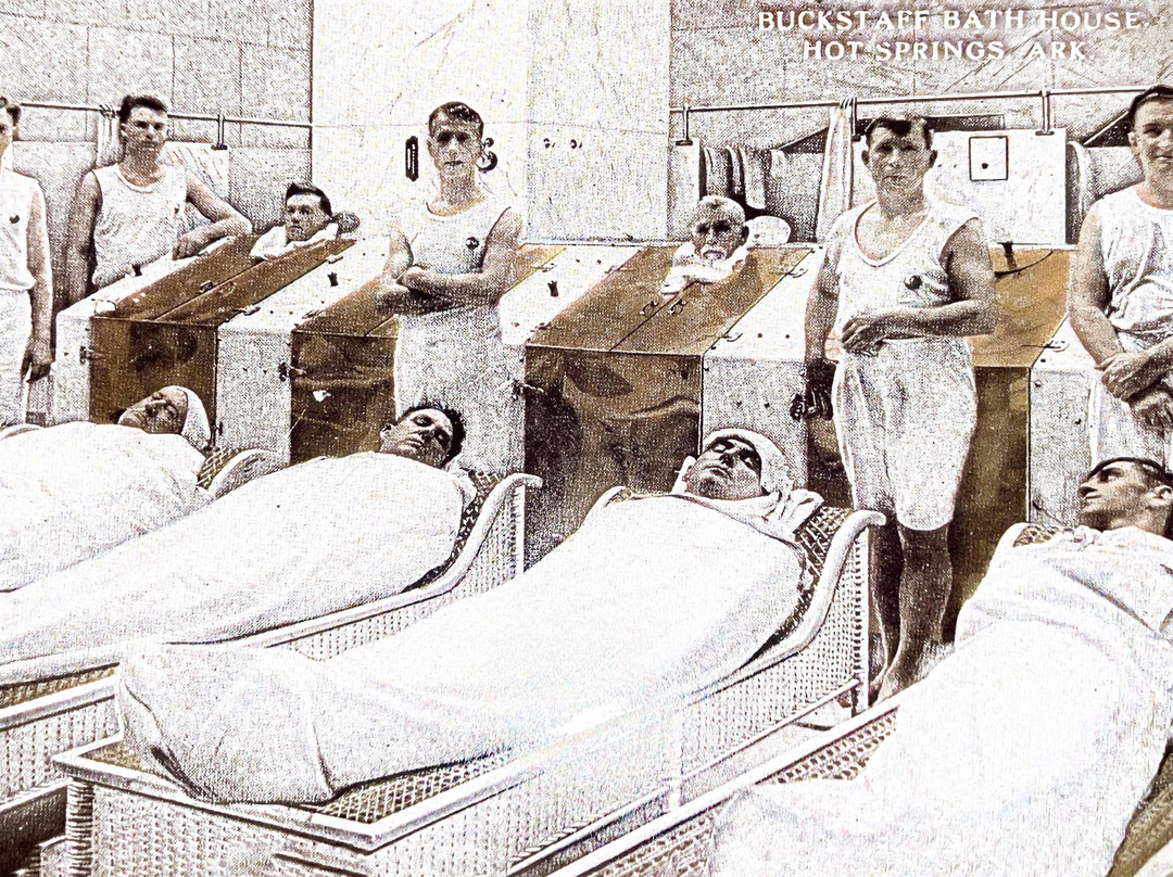 Buckstaff Bathhouse-温泉城必去景点