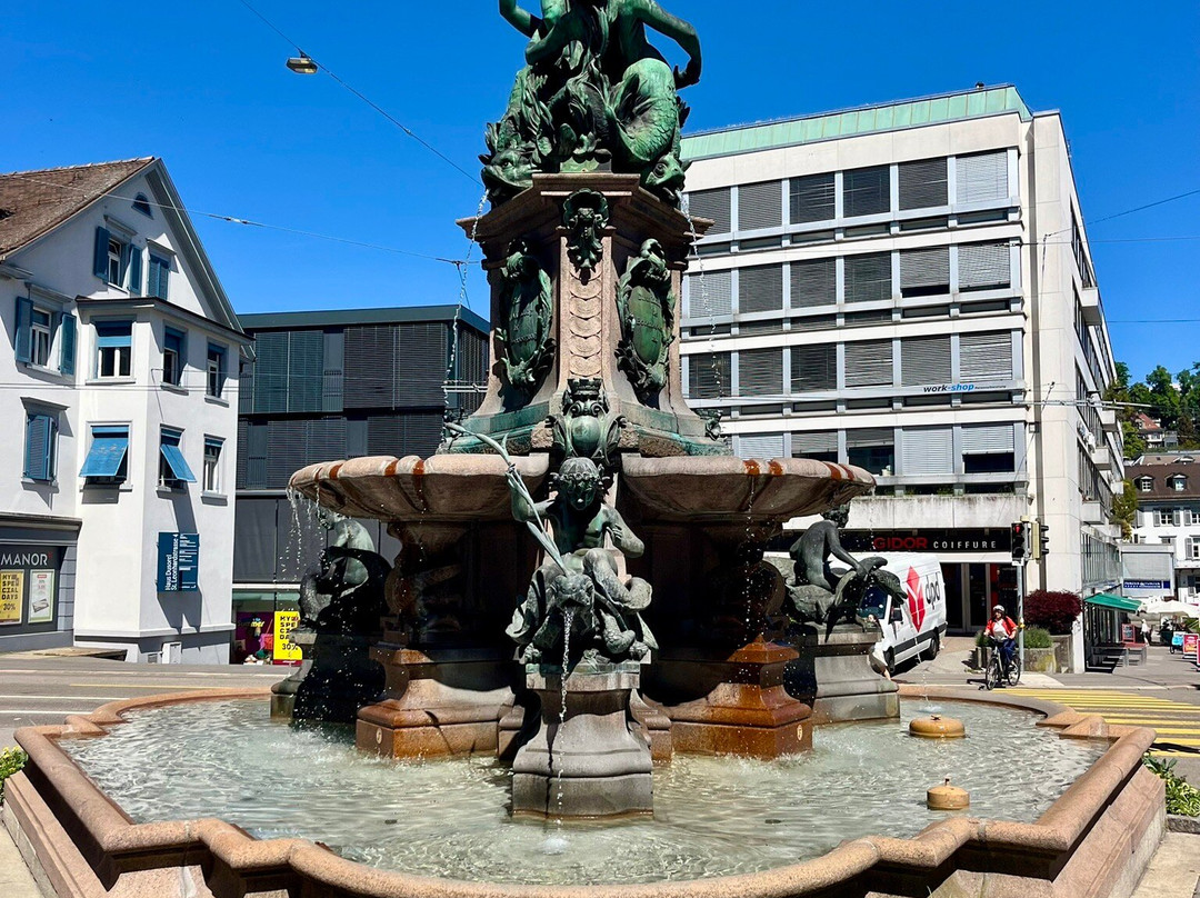 Broderbrunnen-圣加仑必去景点
