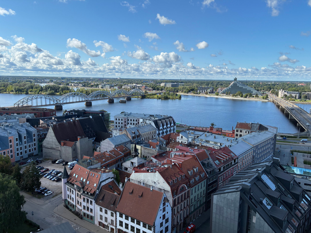View of Riga from St Peter's Church Tower-里加必去景点