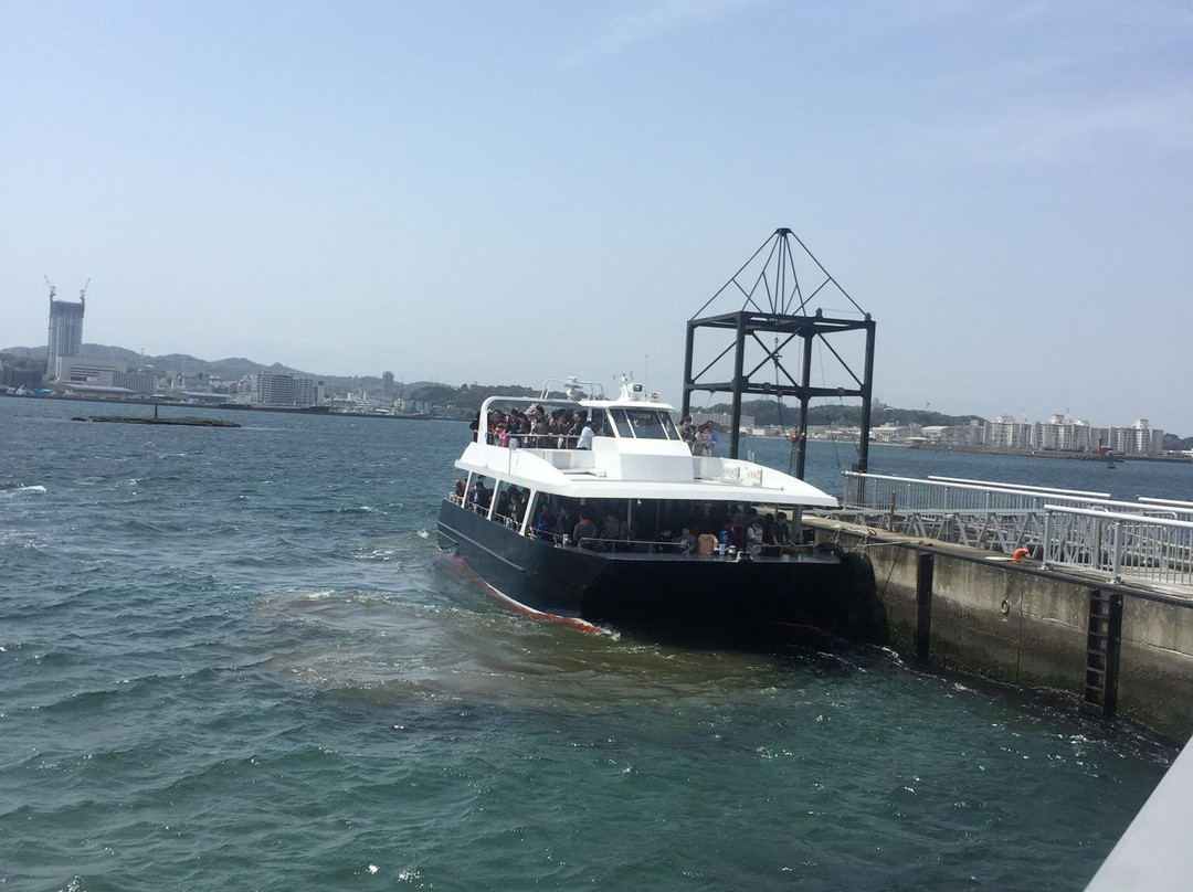 Ferries Crossing to Mikasa~Sarushima Island