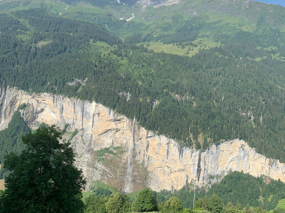 Staubbachbänkli Wengen-翁根必去景点