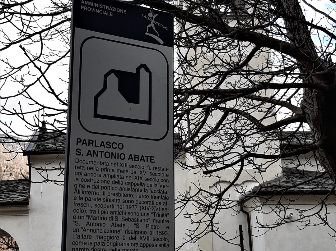 Chiesa di S. Antonio Abate-Parlasco必去景点
