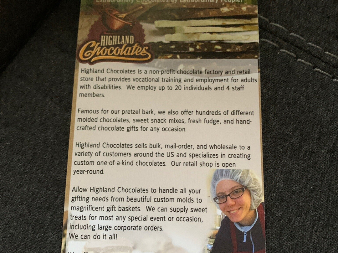 Highland Chocolates-Wellsboro必去景点