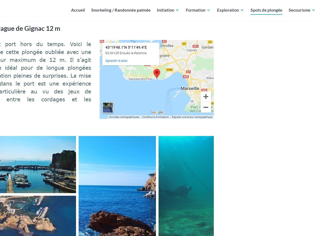 Fabrice Plongée-Sausset-les-Pins必去景点