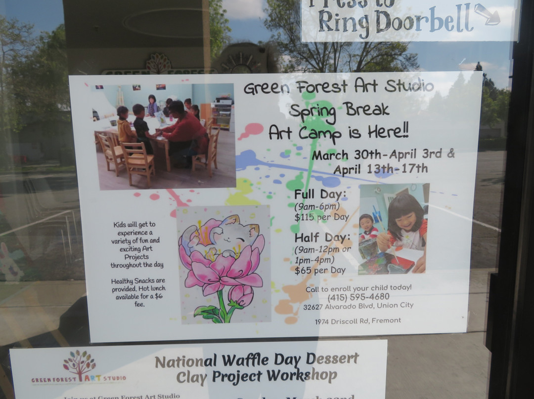 Green Forest Art Studio-费利蒙必去景点