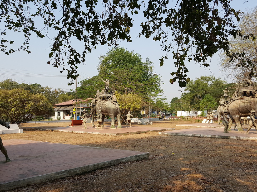 War Elephants Monument-大城必去景点