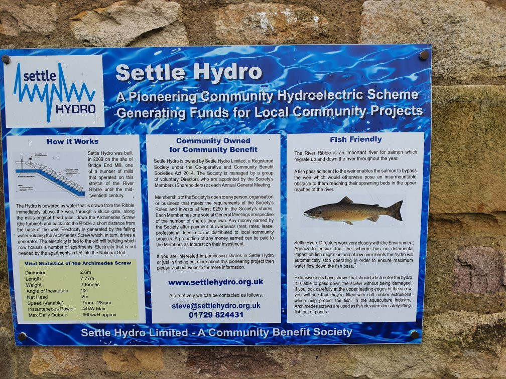 Settle Hydro, Weir & Salmon Ladder景点图片