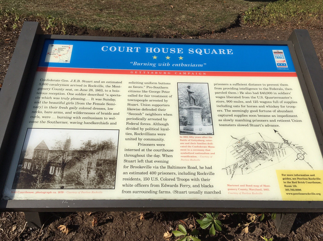 The Red Brick Courthouse-罗克维尔必去景点