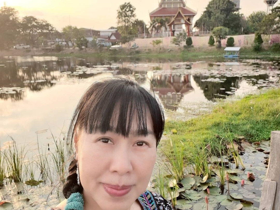 Kae Dam Wooden Bridge景点图片