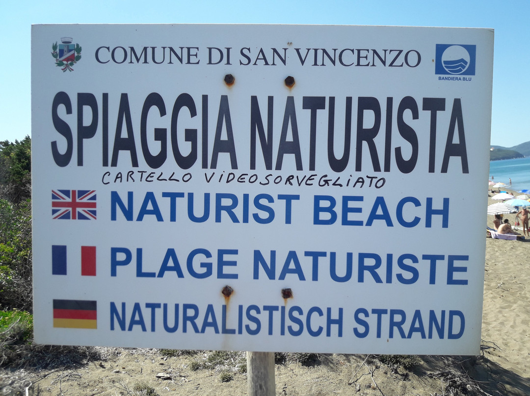 Spiaggia Naturista Nido Dell' Aquila Limite Nord-圣温琴佐必去景点