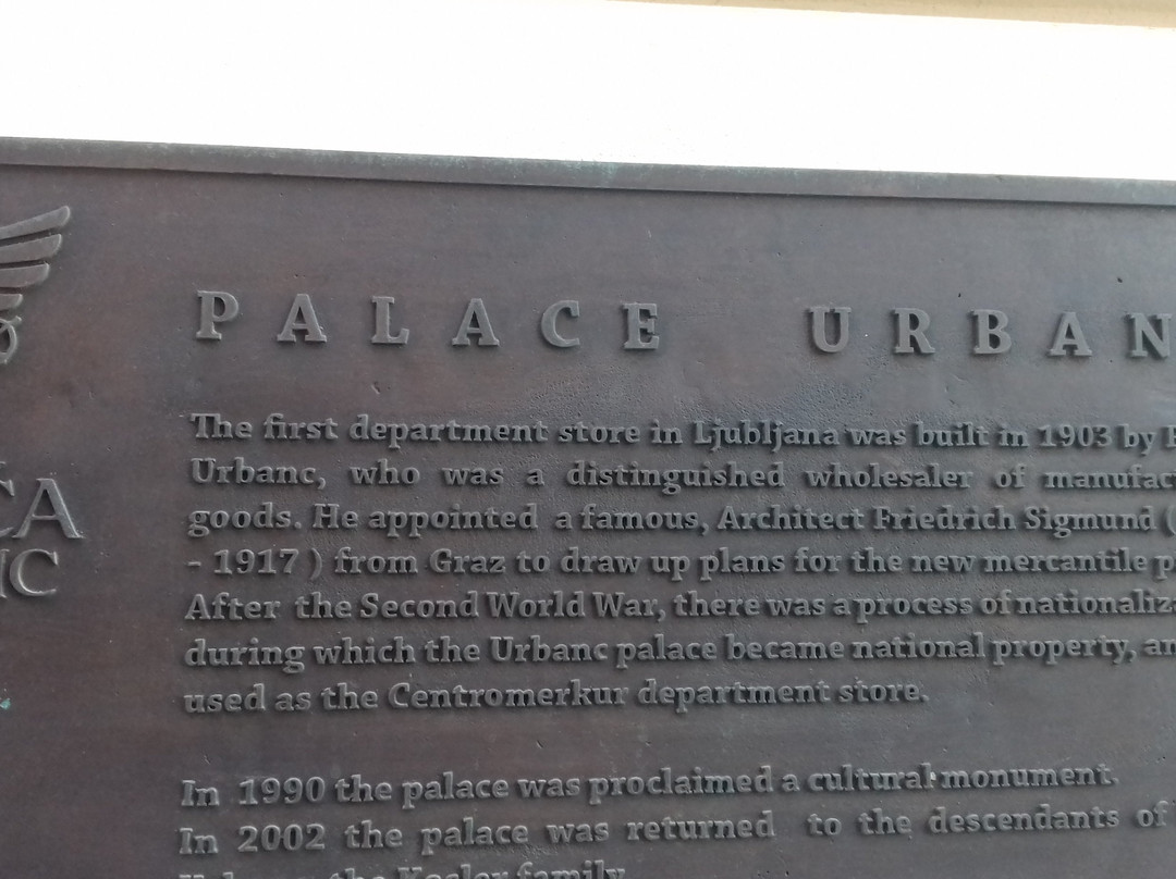 Urbanc Building-卢布尔雅那必去景点
