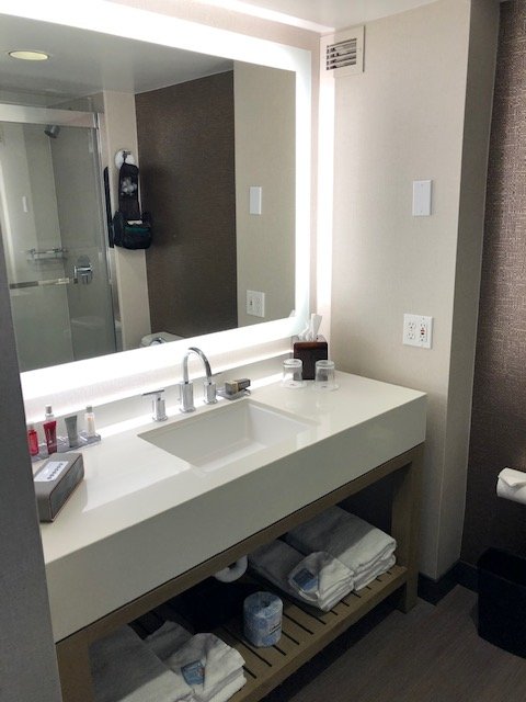 Cincinnati Marriott at RiverCenter-浴室