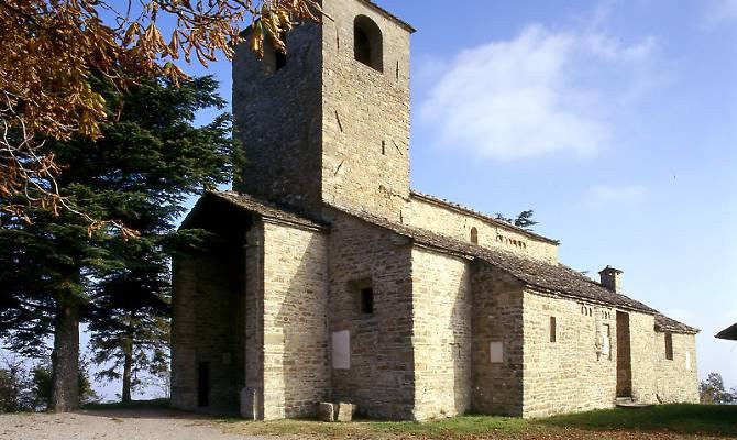 Pieve di San Pietro a Tizzano Val Parma景点图片