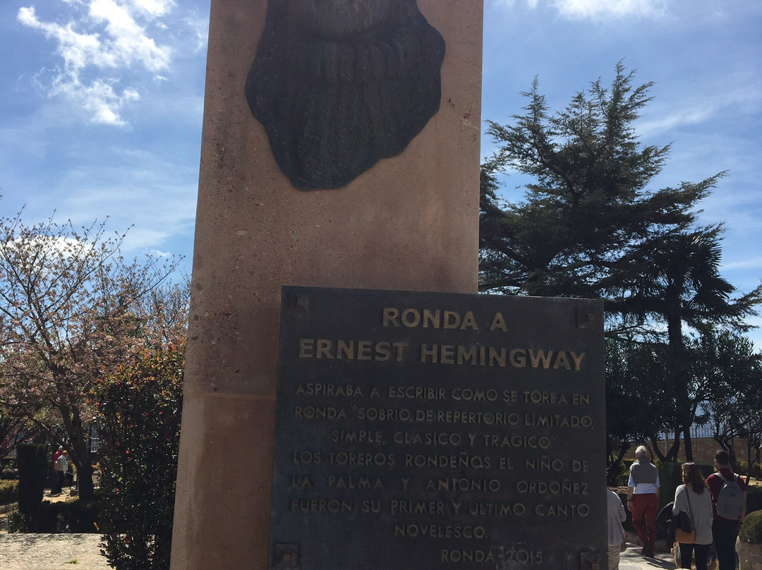 Ernest Hemingway Ronda Sculpture-隆达必去景点