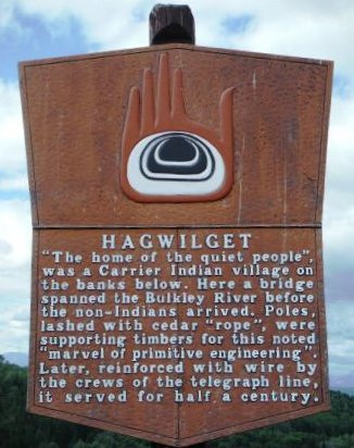 Hagwilget Canyon Bridge-新黑兹尔顿必去景点