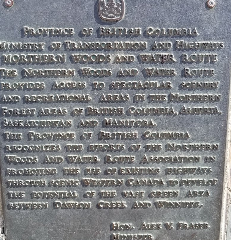 Mile 0 Post-Dawson Creek必去景点