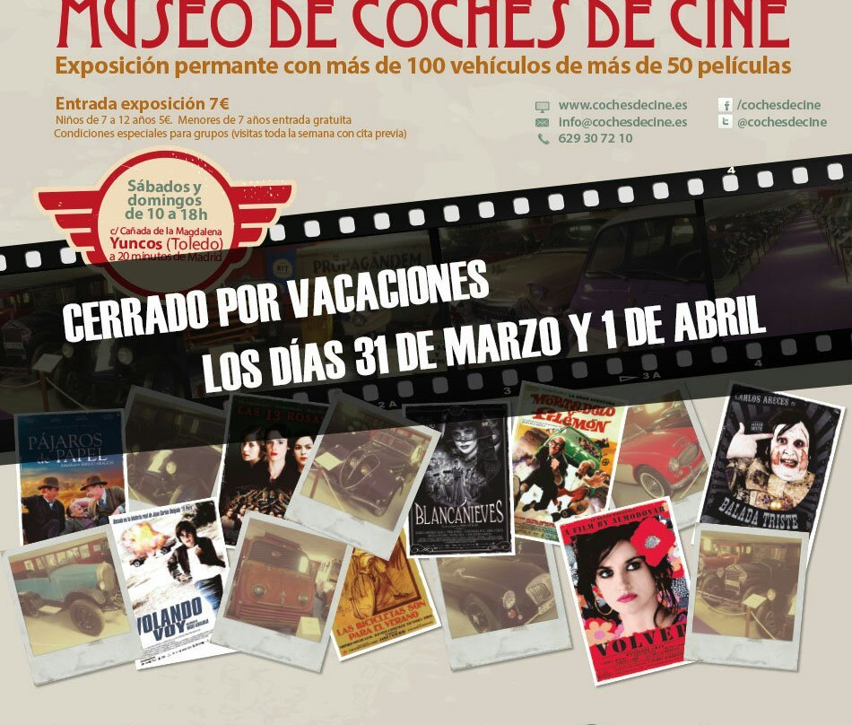 Coches de Cine-Yuncos必去景点