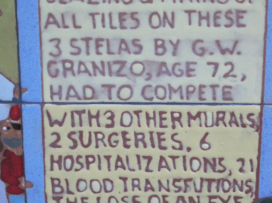 Granizo Tile Art Mural-普莱森顿必去景点