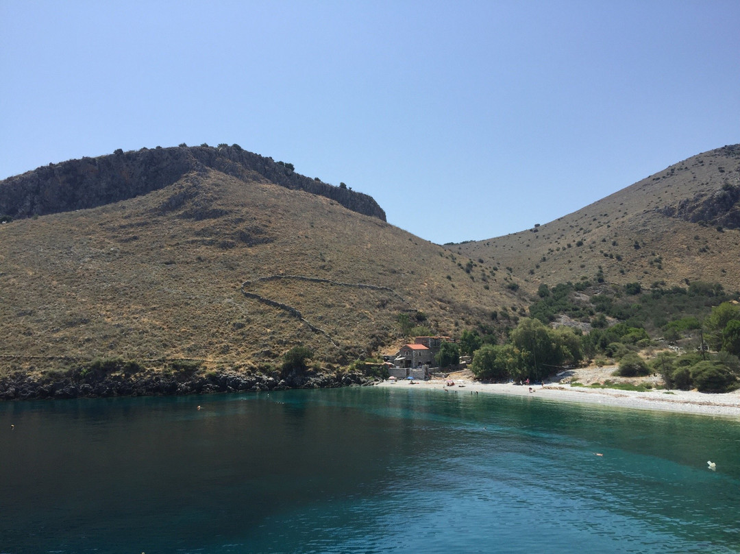Ampelos Beach-Mani Peninsula必去景点
