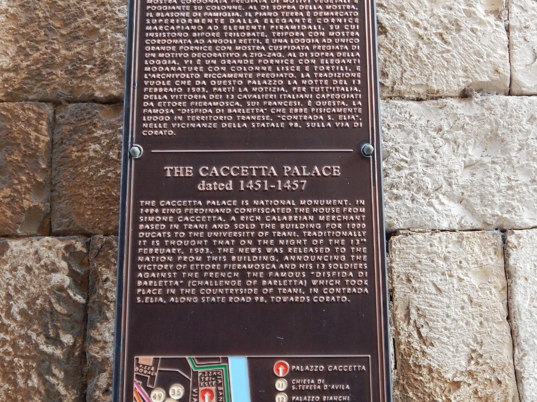 Palazzo Caccetta-特拉尼必去景点