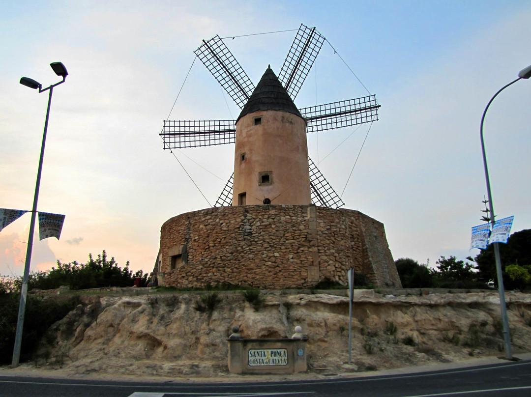 Molino de Santa Ponsa-圣庞沙必去景点