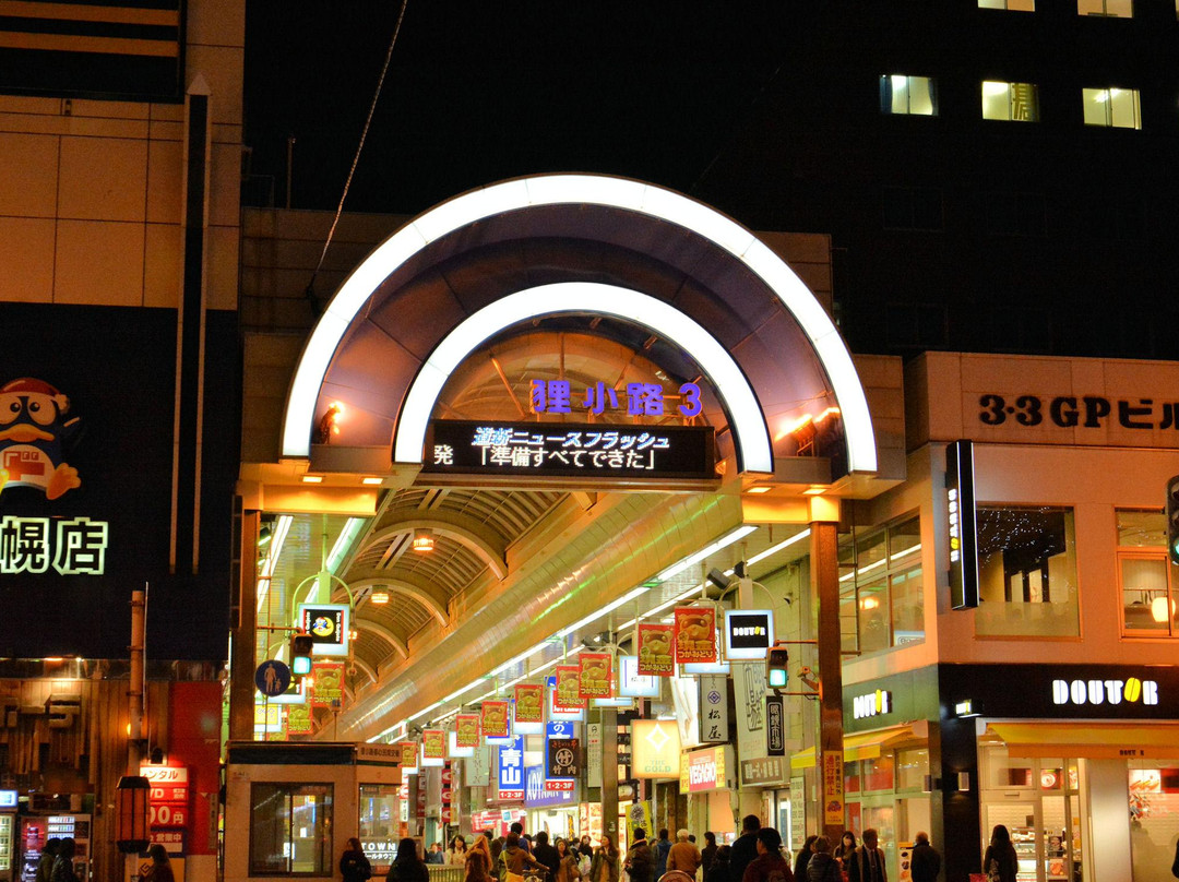 狸小路购物街-札幌市必去景点
