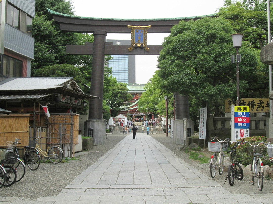 富冈八幡宫-江东区必去景点