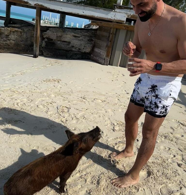 Da Pig Beach Nassau-拿骚必去景点