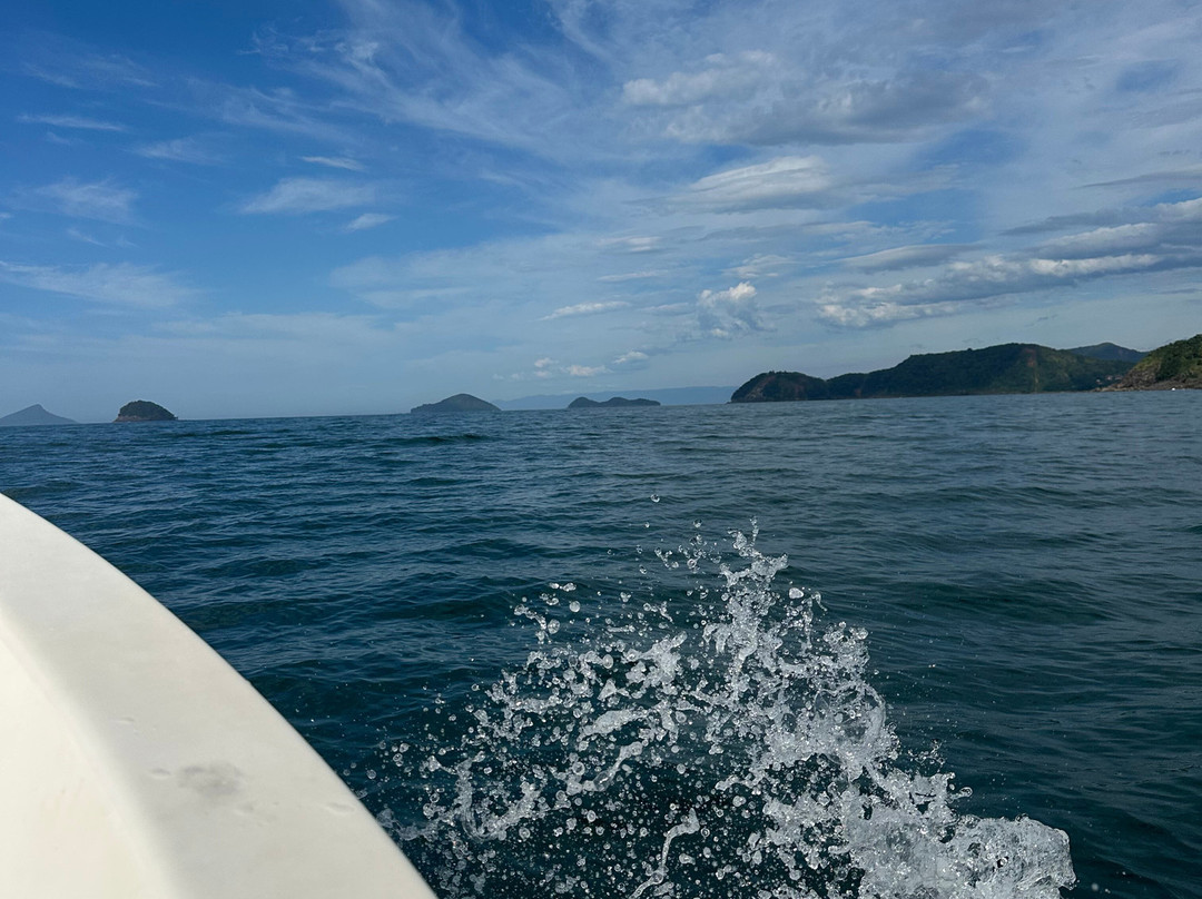 Passeio de Lancha em Boiçucanga Alma Surf Tour景点图片