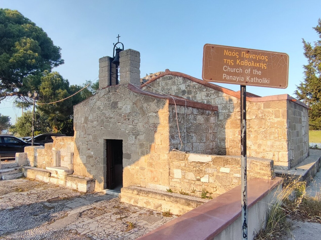 Church of the Panagia Katholiki-Afandou必去景点