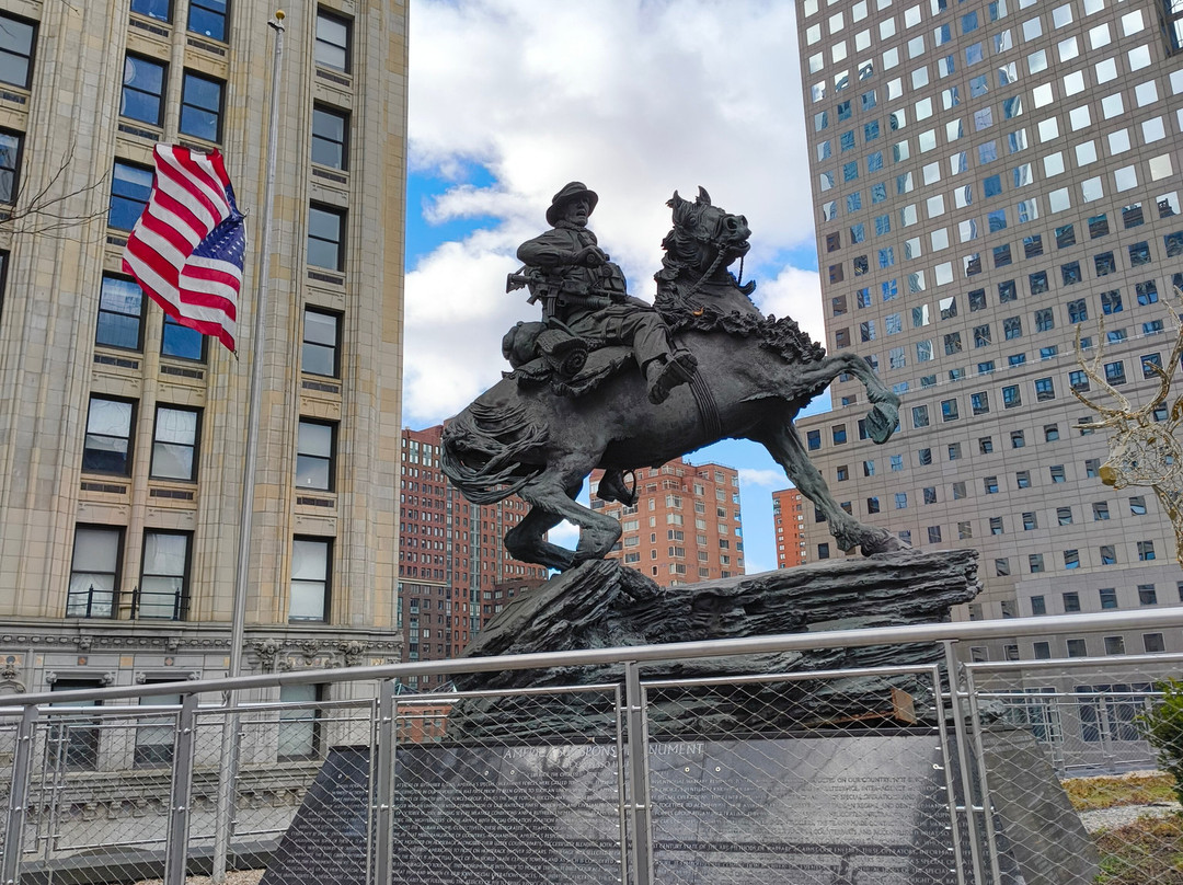 World Trade Center's Liberty Park-纽约市必去景点