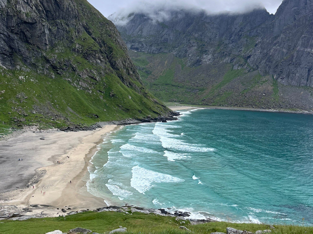 Kvalvika Beach-Moskenesoy必去景点