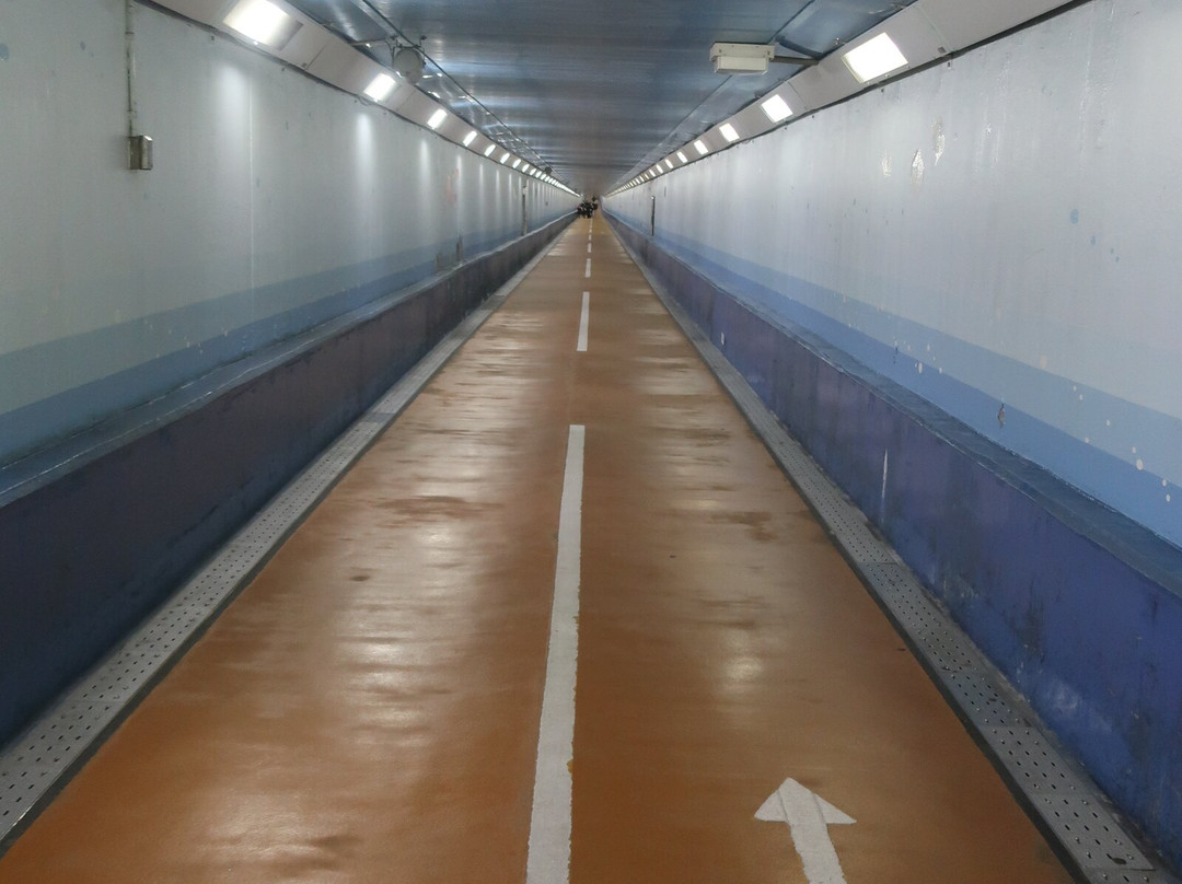 Kanmon Tunnel for Humans (Shimonoseki Side)-下关市必去景点