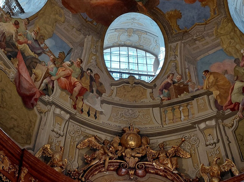 奥地利国家图书馆-维也纳必去景点