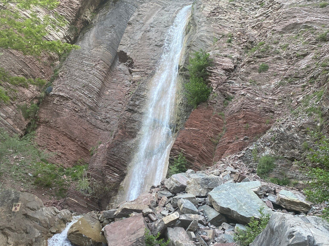 Shengjergji Waterfall-地拉那必去景点