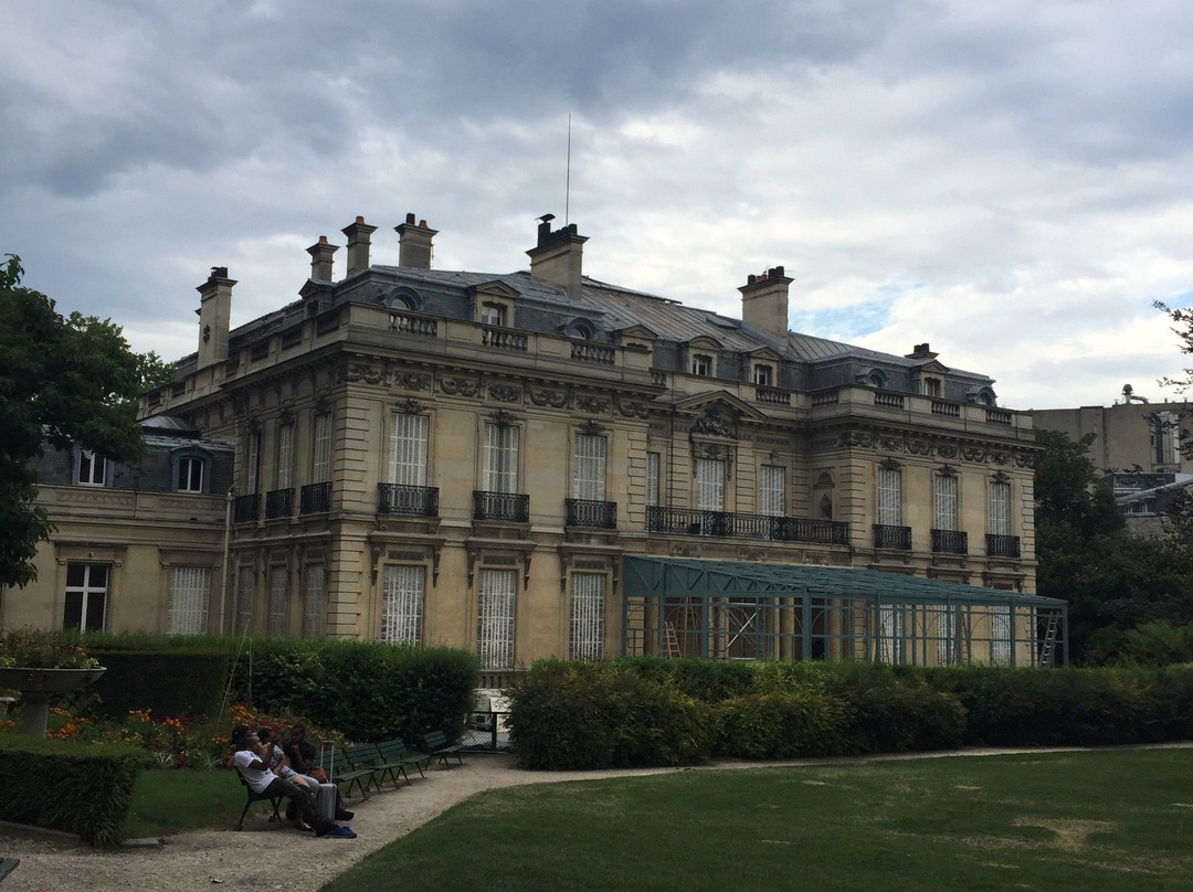 Jardin de l'hôtel Salomon de Rothschild-巴黎必去景点