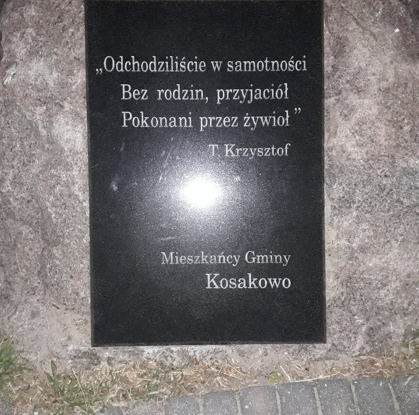 Avenue of Merit of the Sea People and Cross of the Sea in Rewa