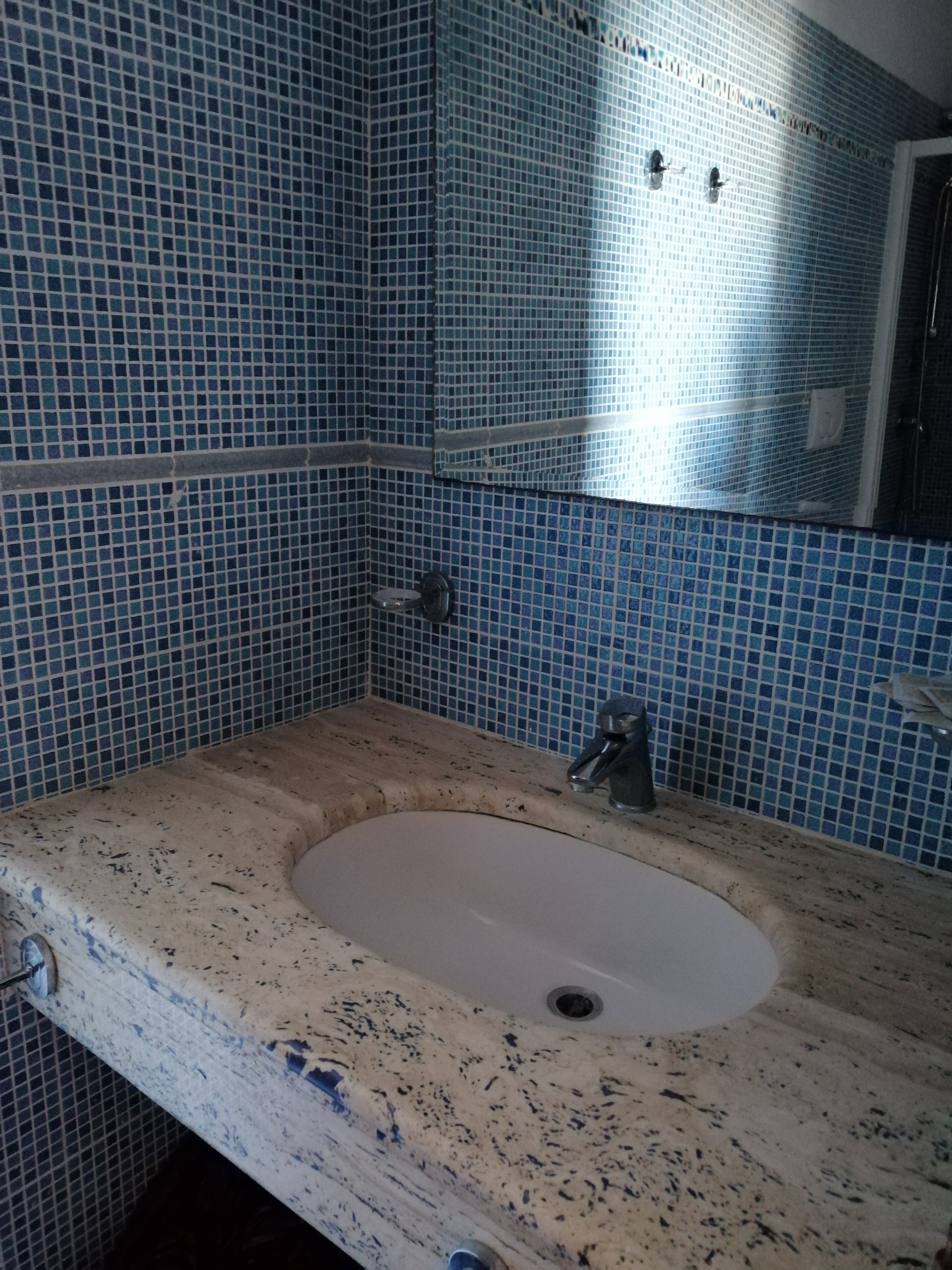 Residence Torre Silvana-浴室