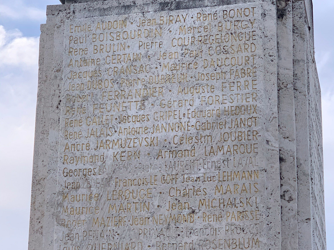 Monument of French guerrillas-Strecno必去景点