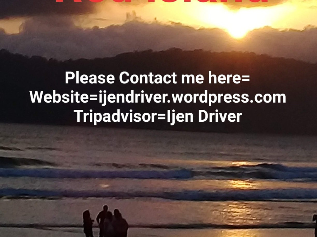 Pantai Pulau Merah-巴纽旺宣必去景点