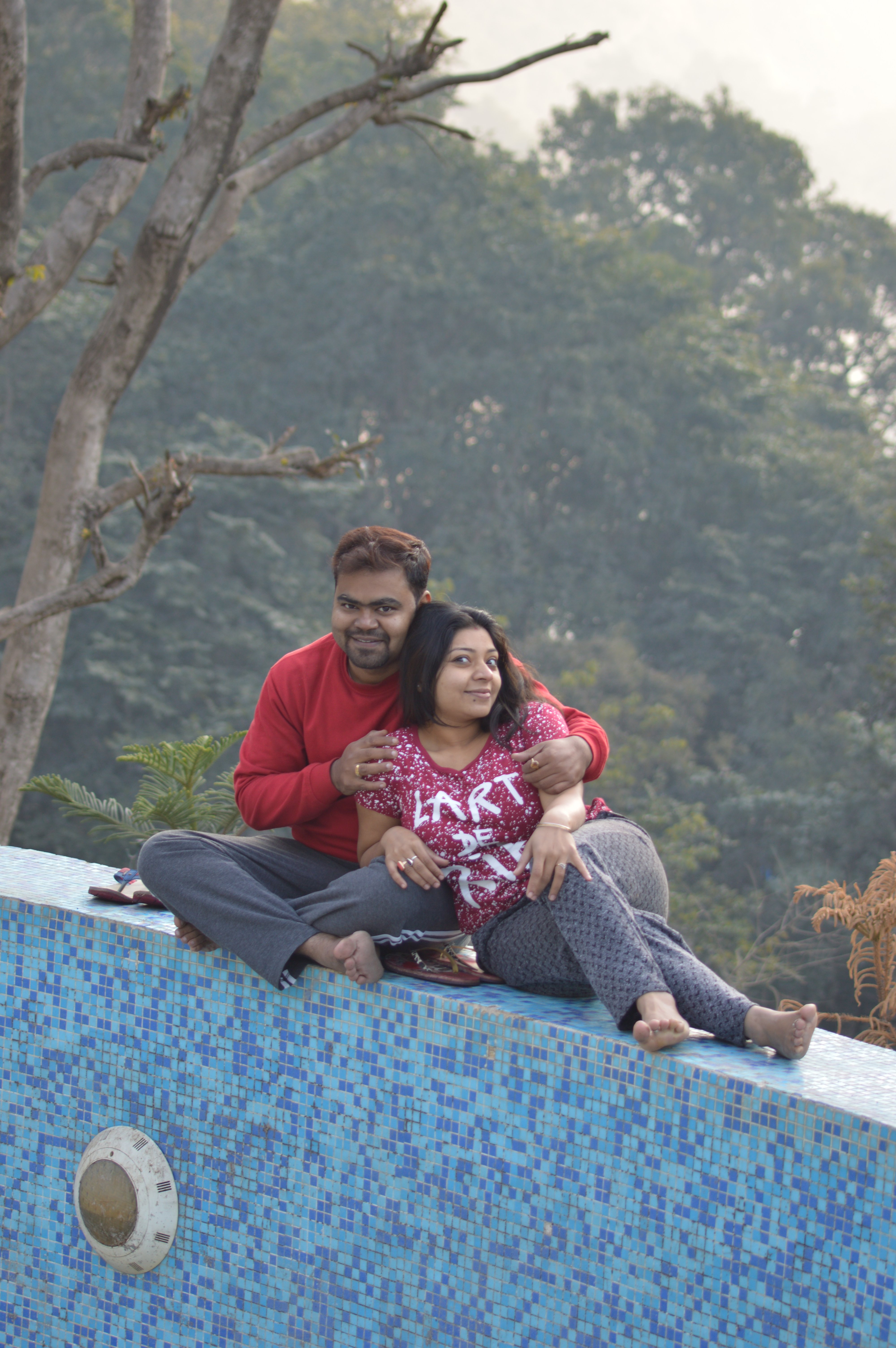 High Bank Himalayan Retreat-泳池