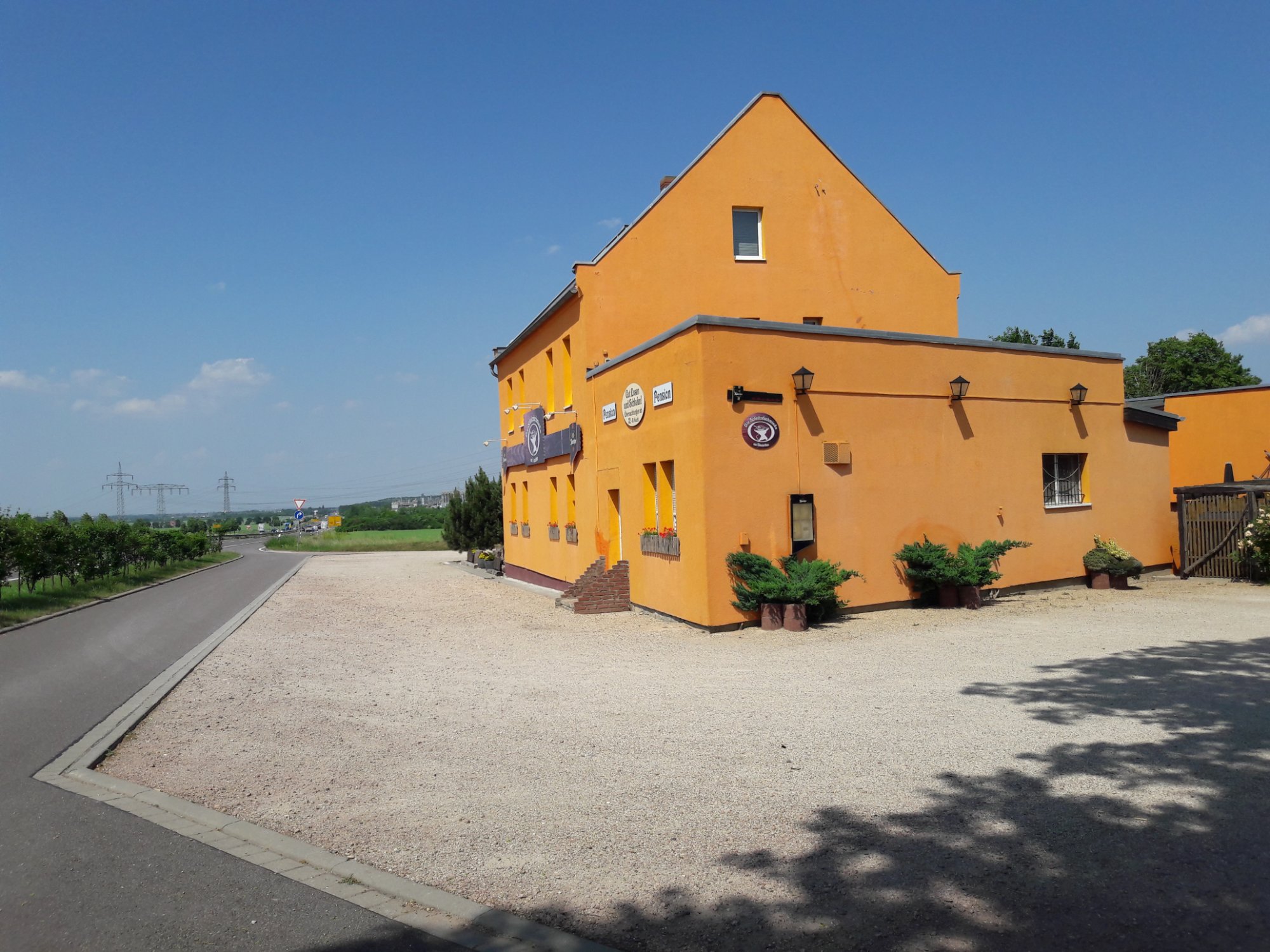 Schnitzelschmiede & Pension Bäumchen-浴室