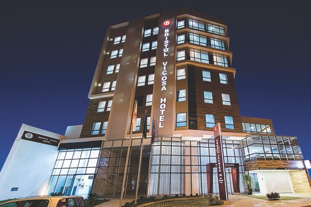 Bristol Viçosa Hotel-浴室