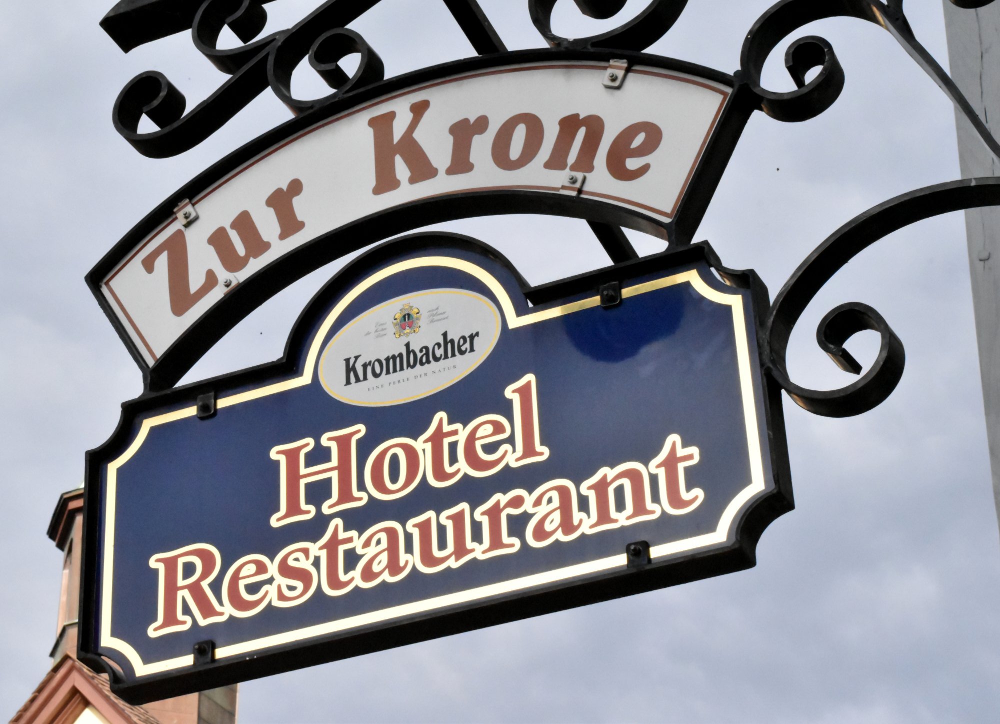 Hotel Zur Krone-浴室