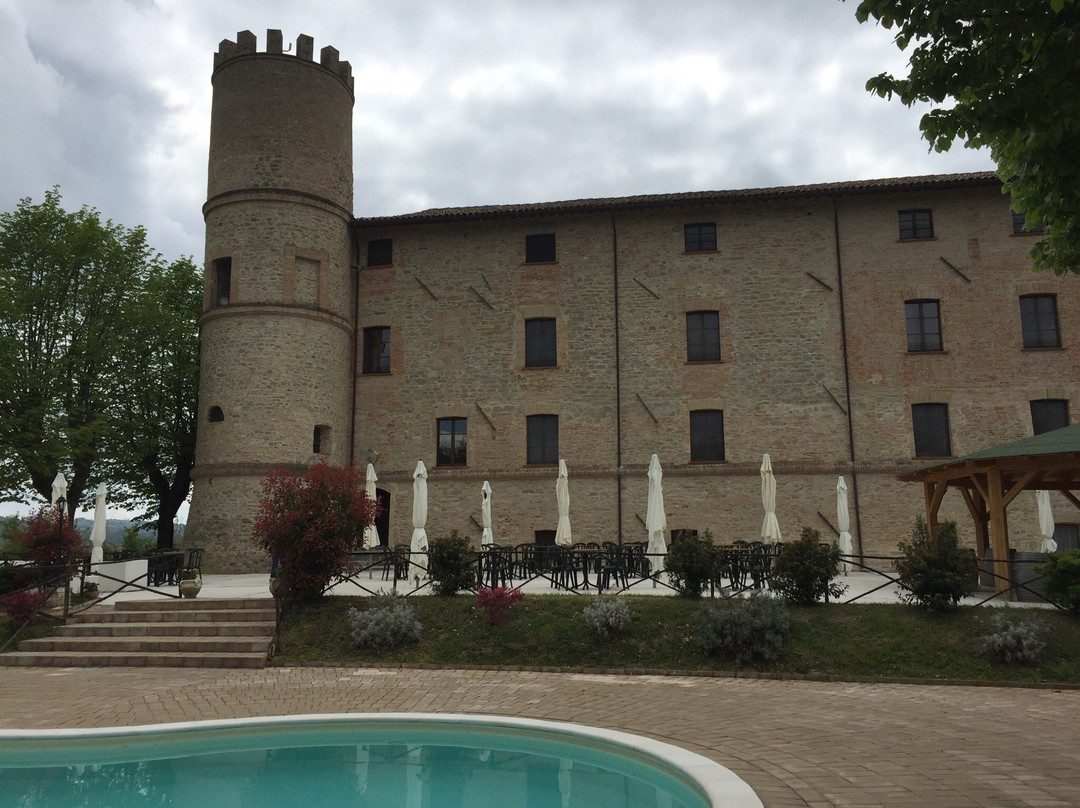 Castello di Baccaresca-古比奥必去景点