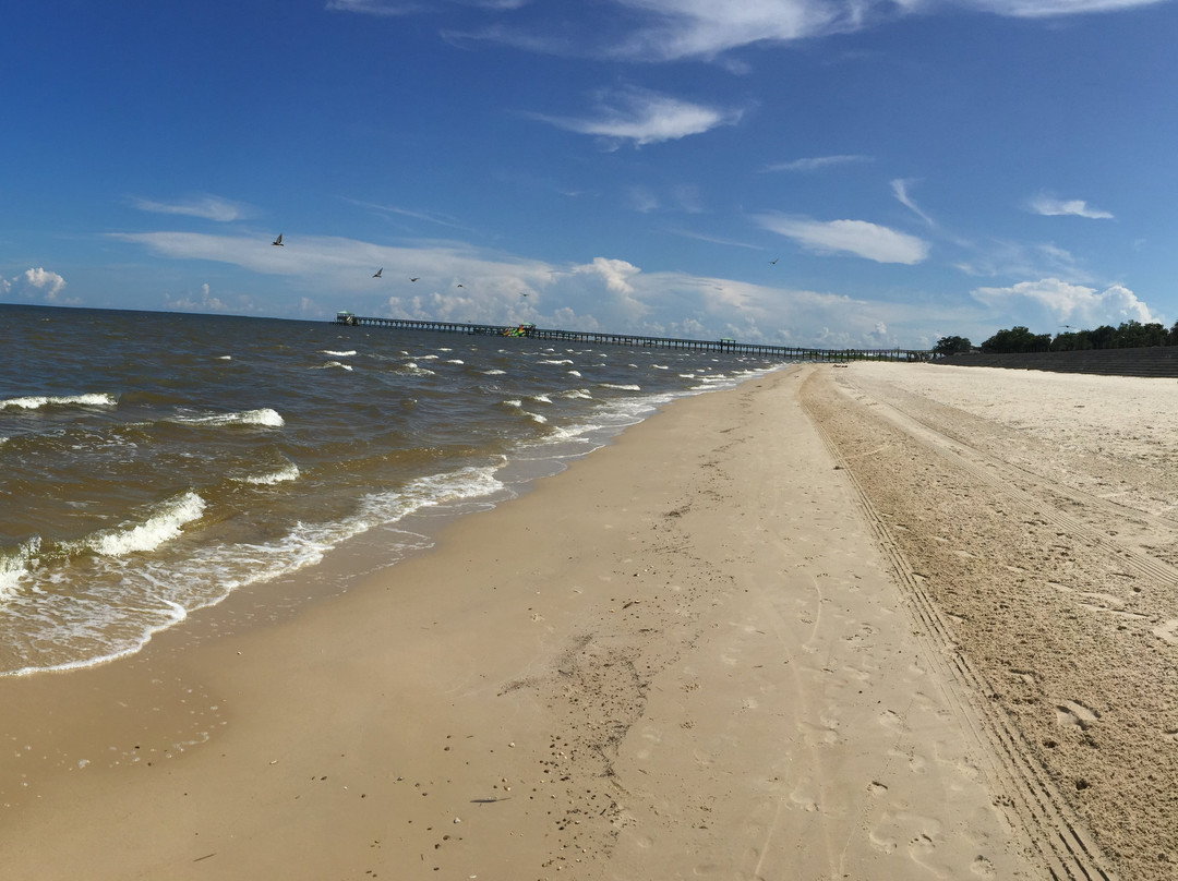 Bay Saint Louis Beach-Bay Saint Louis必去景点