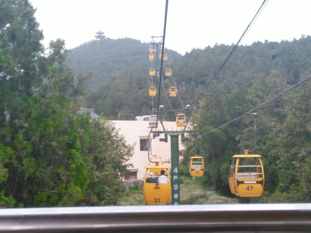 云龙山索滑道景点图片