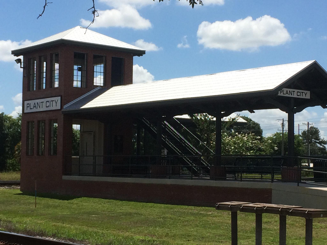 Plant City Train Viewing Platform-普兰特城必去景点