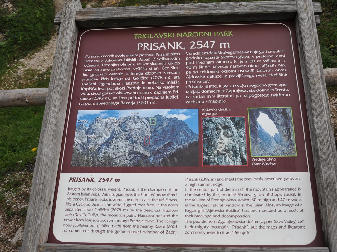 Prisank Mountain Window-Kranjska Gora必去景点
